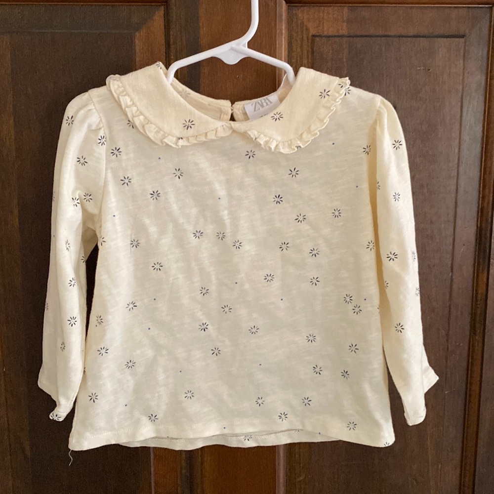 ZARA Girls 18-24m Long Sleeve Top